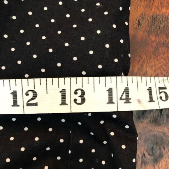 Sequin Hearts Black Retro Polka Dot Dress Sz 3 - Picture 12 of 13